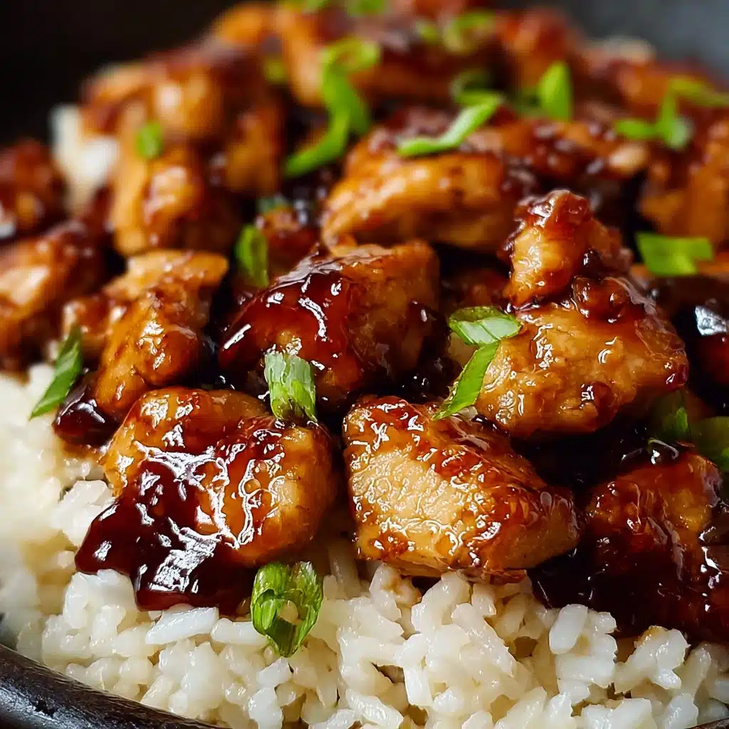 Honey BBQ Chicken Rice Recipe - Recipe Image