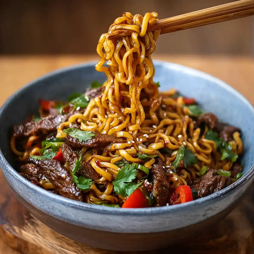Hoisin Beef Noodles Recipe