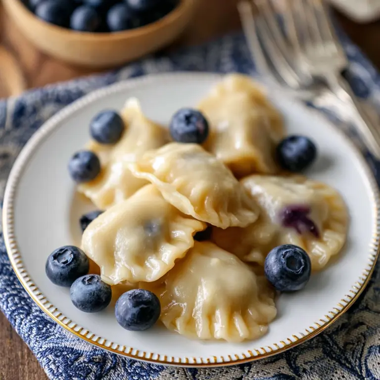 Blueberry Pierogi Recipe