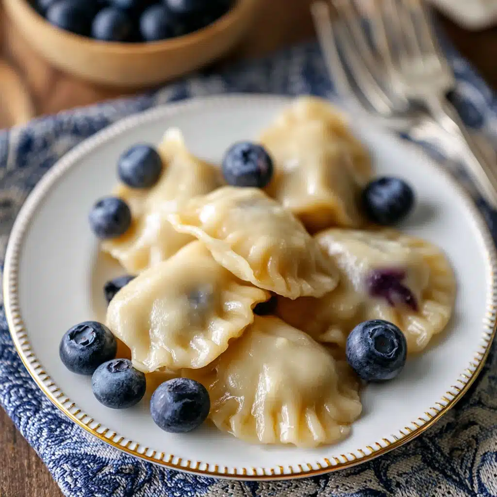 Blueberry Pierogi Recipe - Recipe Image