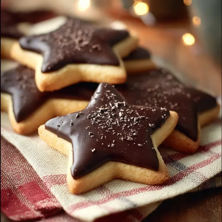 Chocolate Shortbread Cookies Recipe