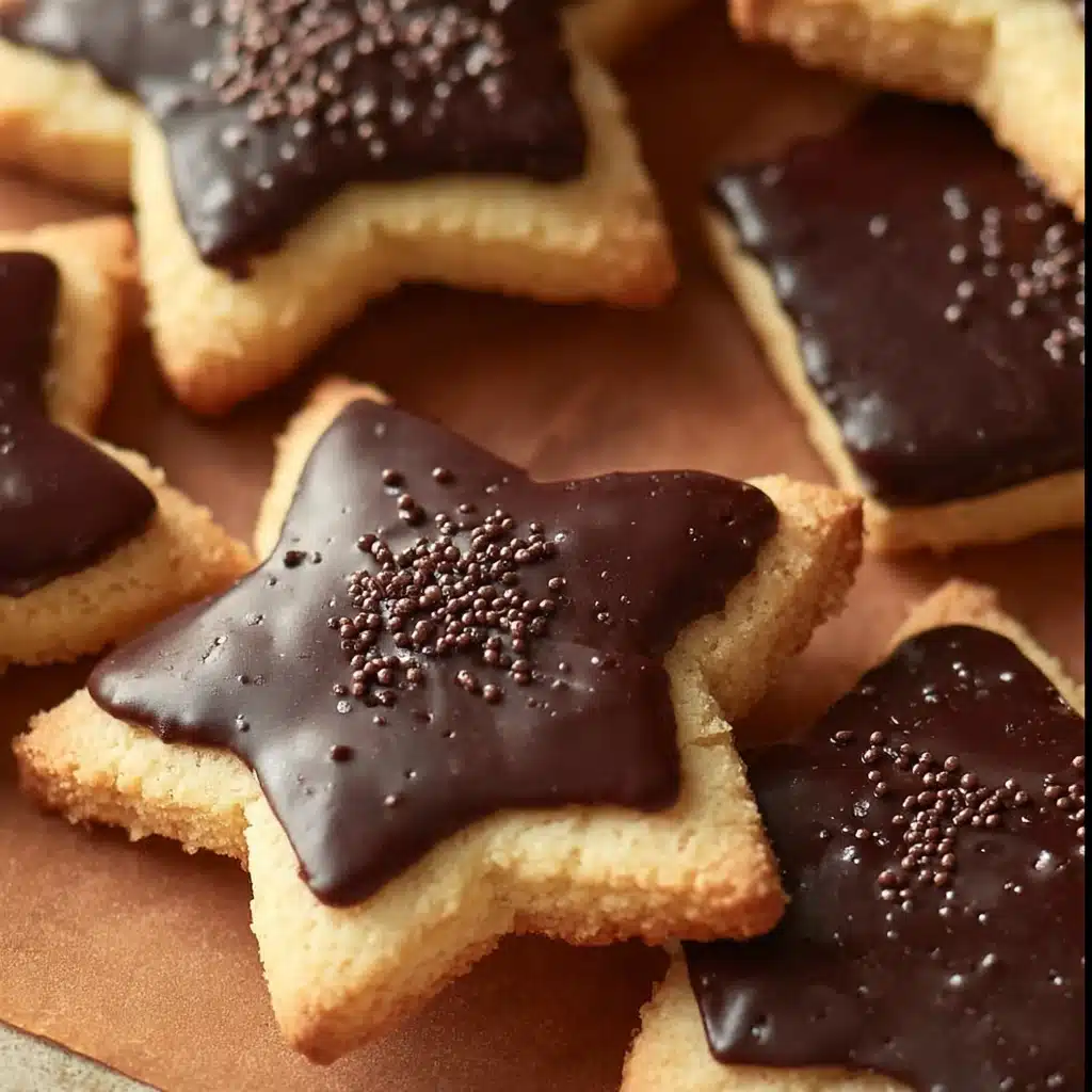 Chocolate Shortbread Cookies Recipe - Recipe Image