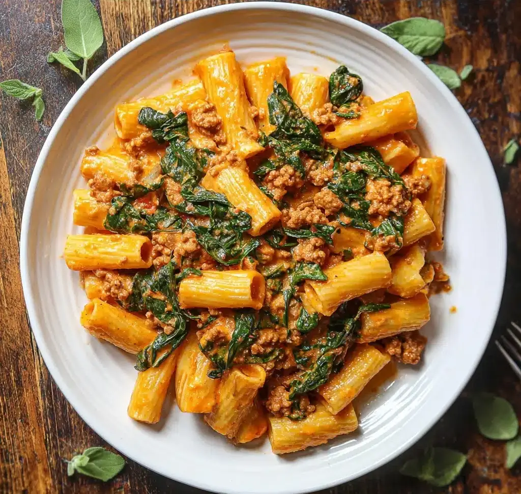 Creamy Sausage Rigatoni (One-Pot, 30-Minute Meal) Recipe