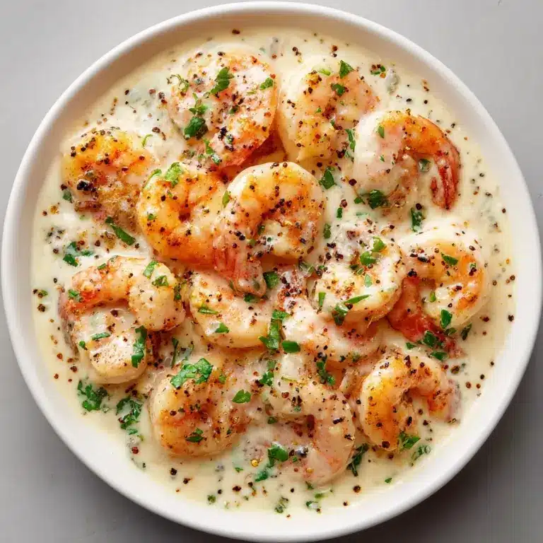 Creamy Garlic Shrimp Recipe