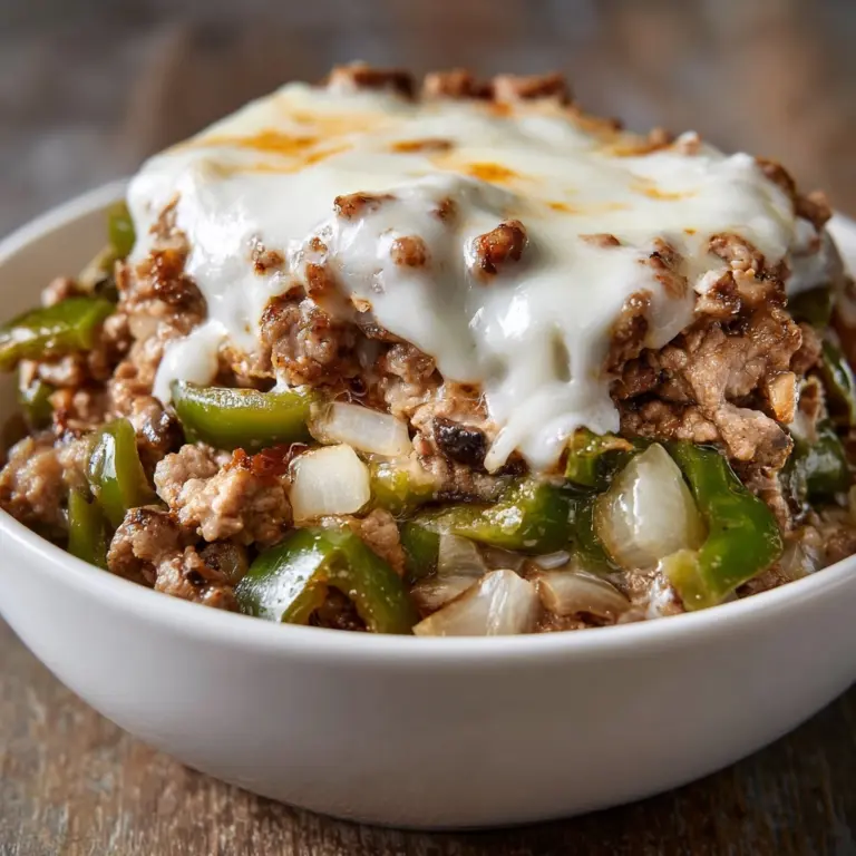 Philly Cheesesteak Bowls – Easy Low-Carb Dinner Idea Recipe