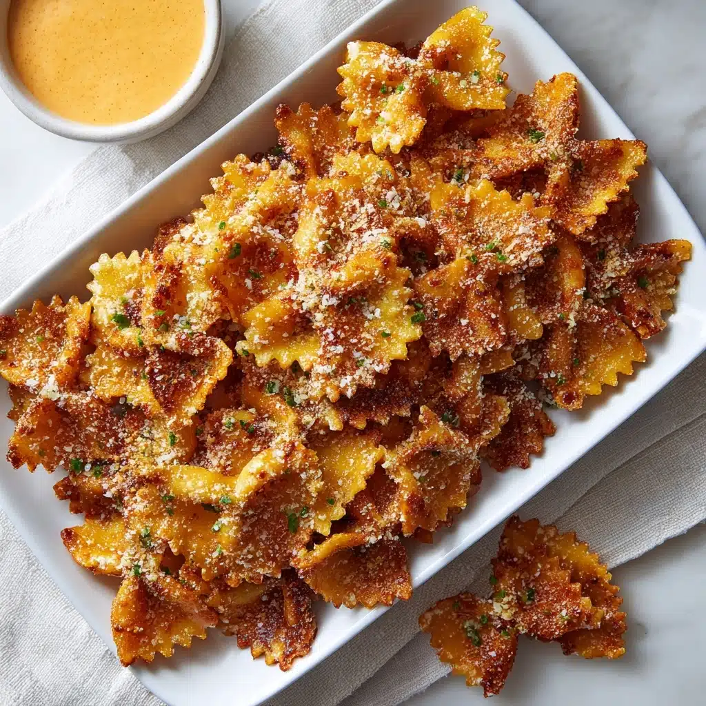 Air Fryer Pasta Chips Recipe - Recipe Image