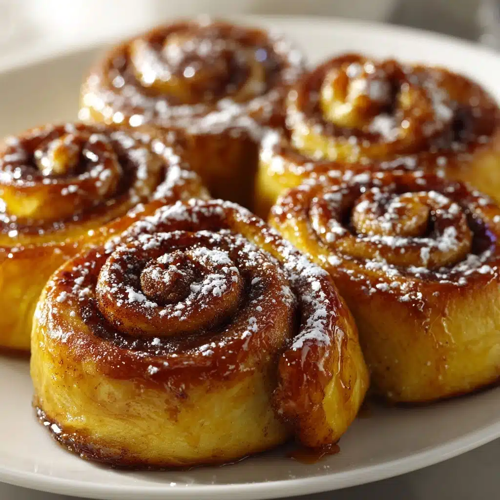 Cinnamon Roll French Toast Roll-Ups Recipe
