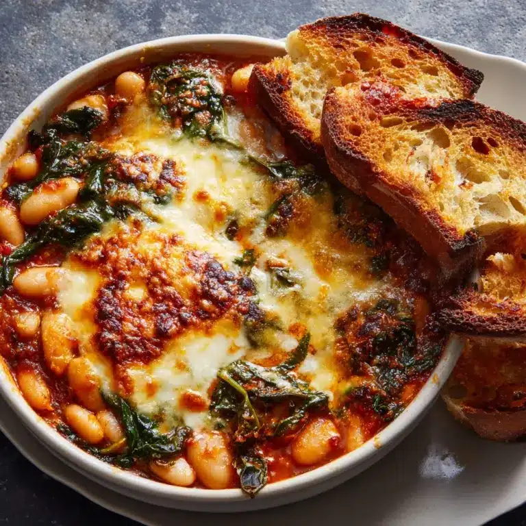 Cheesy White Bean Tomato Bake recipe