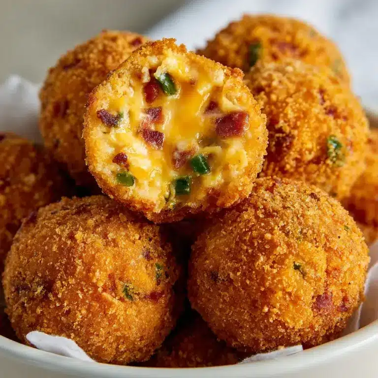 Bacon Jalapeno Popper Cheese Balls Recipe