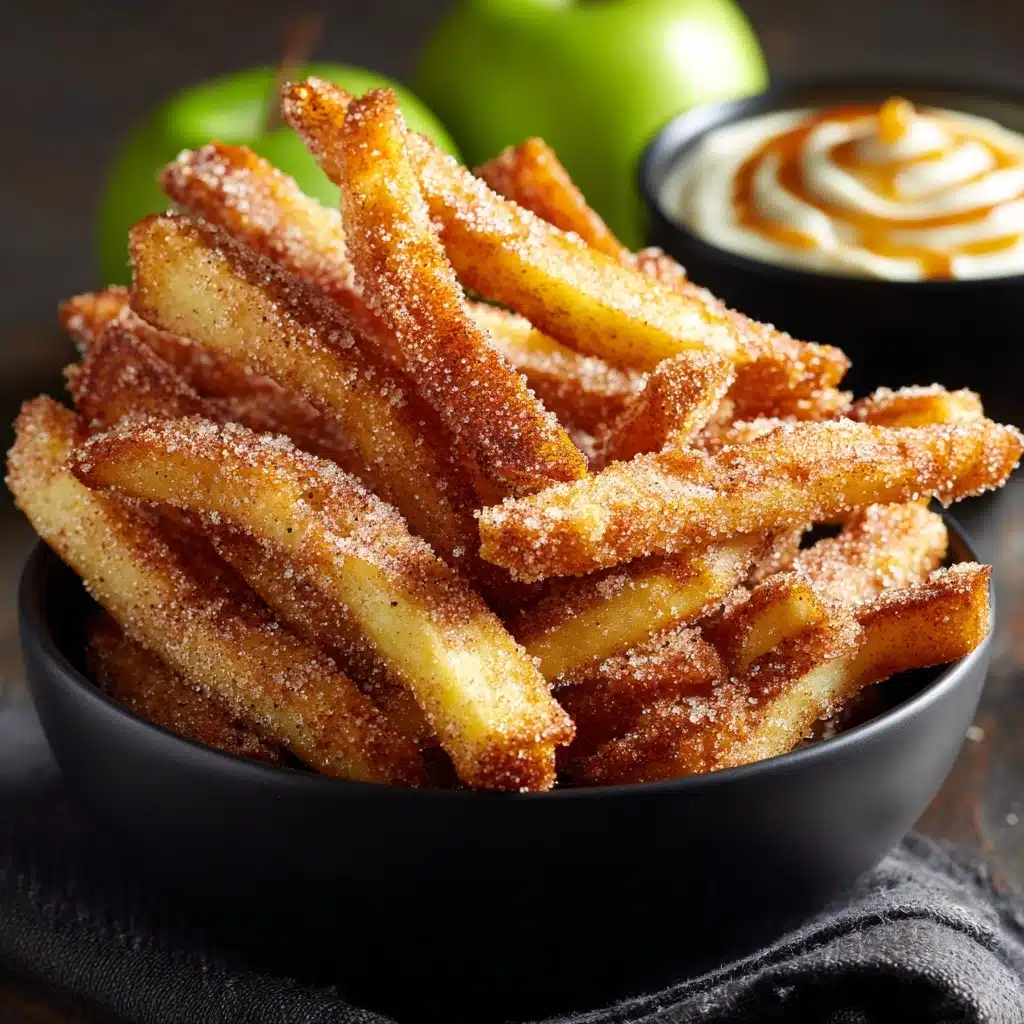 Crispy Air Fryer Apple Fries Recipe - Recipe Image