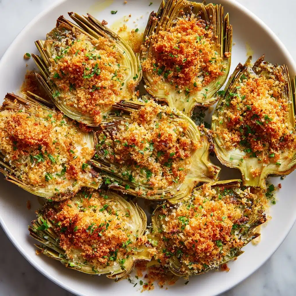 Crispy Parmesan Artichoke Hearts Recipe - Recipe Image