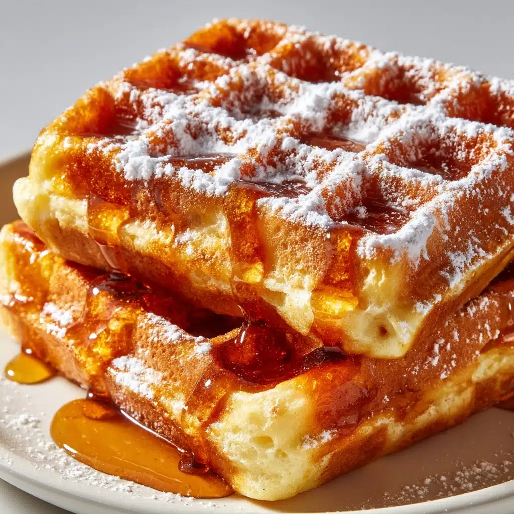Apple Fritter Waffle Donuts Recipe - Recipe Image
