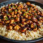 Honey BBQ Chicken Rice Recipe