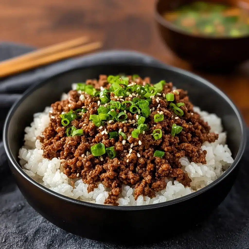 Delicious Korean Ground Beef Bowl (Quick & Easy) Recipe