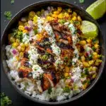 Easy Street Corn Chicken Rice Bowl Recipe