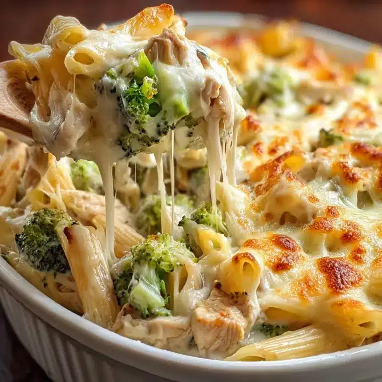 Chicken and Broccoli Alfredo Bake Recipe