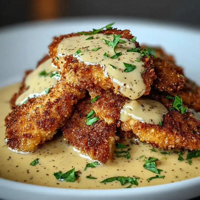 h a Rich Garlic Sauce - Easy Dinner Idea Recipe
