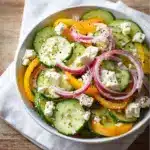 Cucumber Salad with Feta Recipe