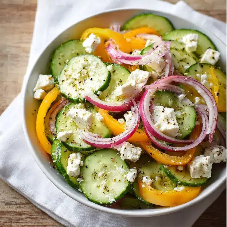 Cucumber Salad with Feta Recipe