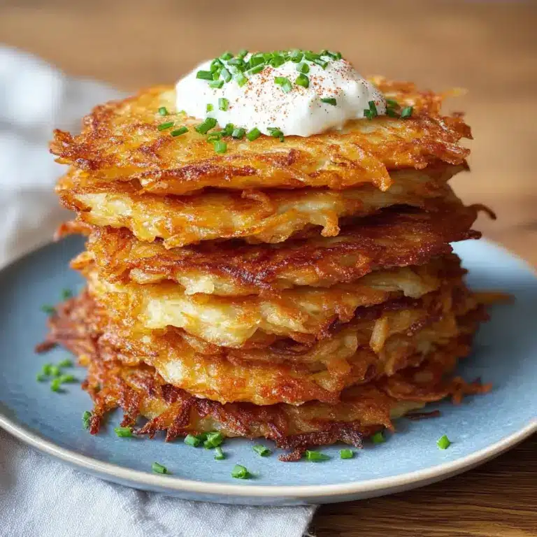 German Potato Pancakes Recipe