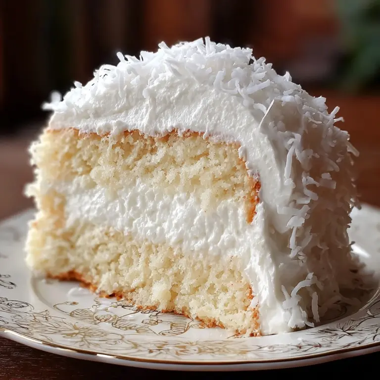 Coconut Cloud Cake Recipe