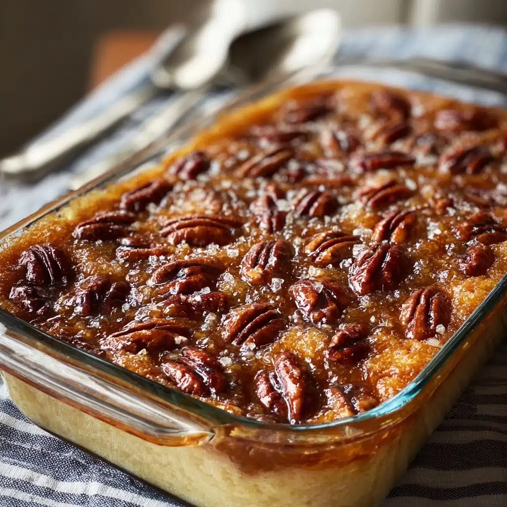 Pecan Pie Dump Cake Recipe - Recipe Image