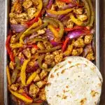 Sheet Pan Chicken Fajitas Recipe