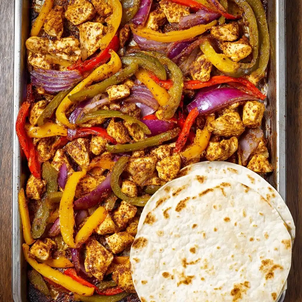 Sheet Pan Chicken Fajitas Recipe