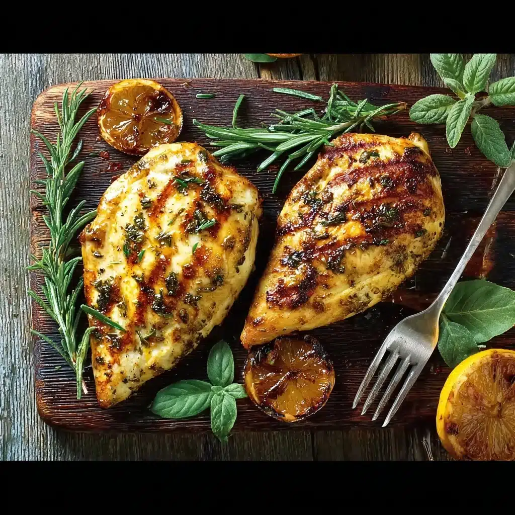 Heart Healthy Rosemary Chicken Dijon Recipe
