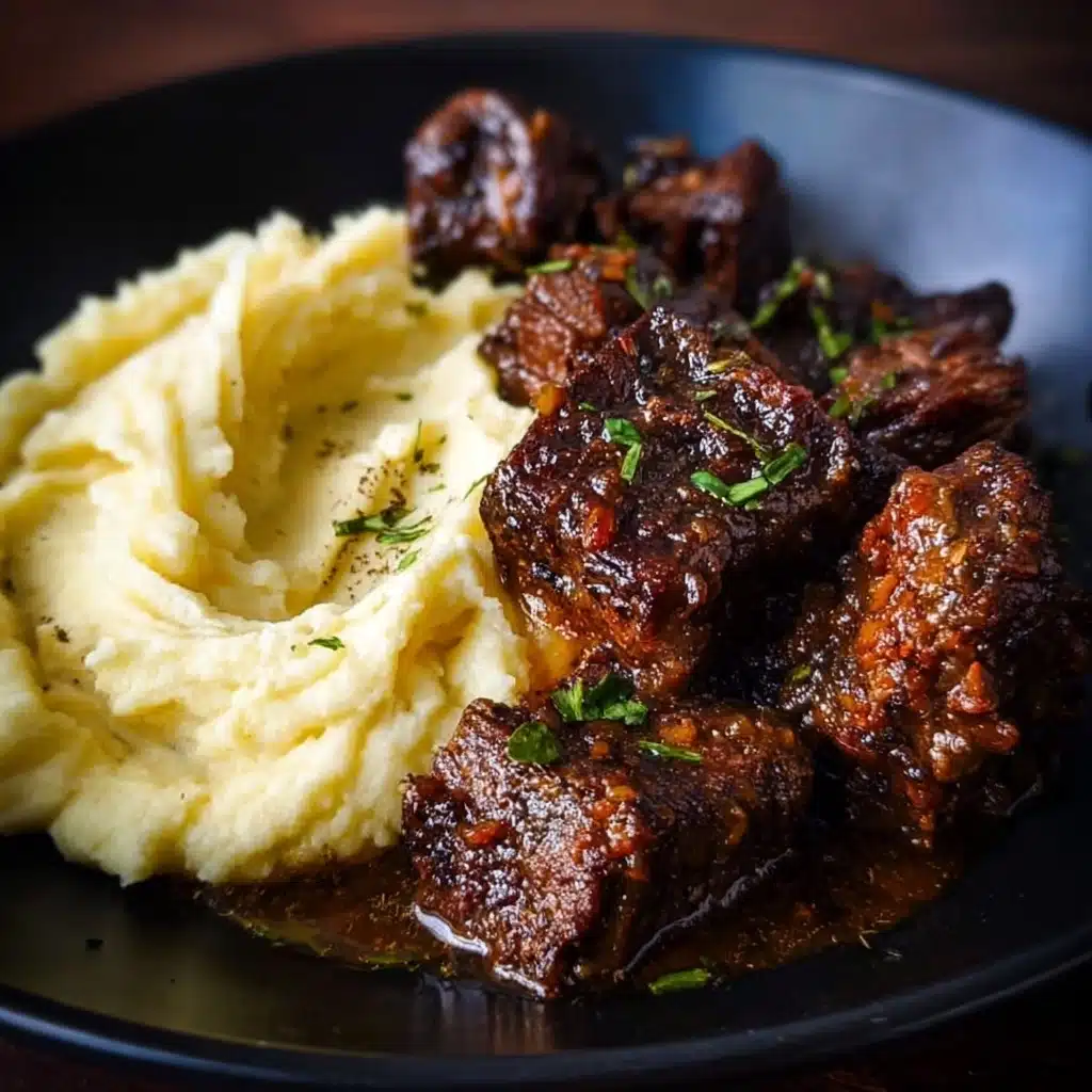 Cajun Garlic Butter Steak Bites Recipe - Recipe Image