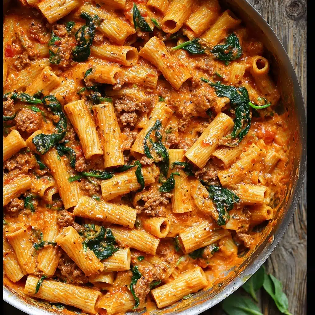 Creamy Sausage Rigatoni (One-Pot, 30-Minute Meal) Recipe - Recipe Image