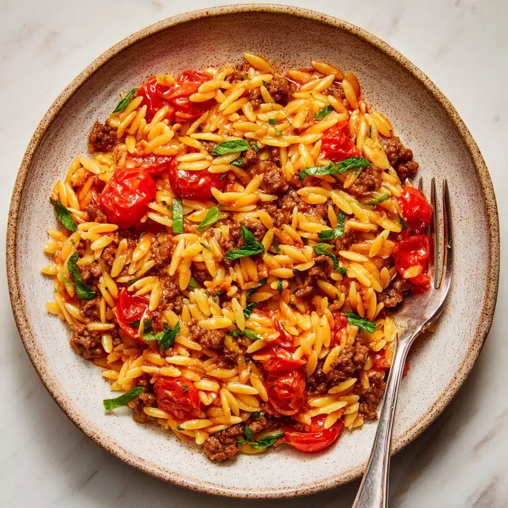 Delicious Ground Beef Orzo Recipe for Everyone Recipe