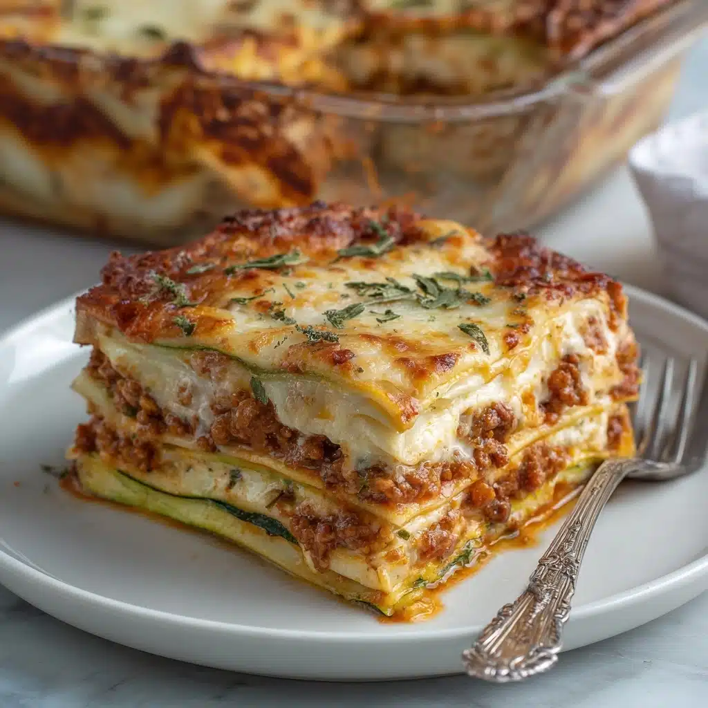 Ground Beef Zucchini Casserole Recipe - Recipe Image