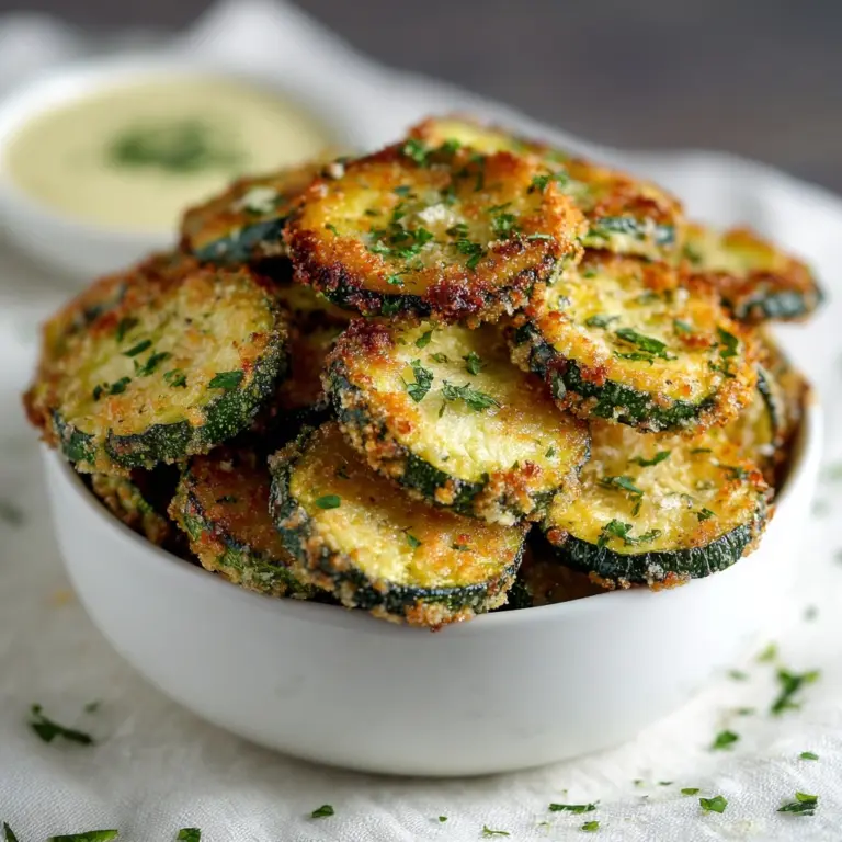 Crispy Zucchini Chips Recipe