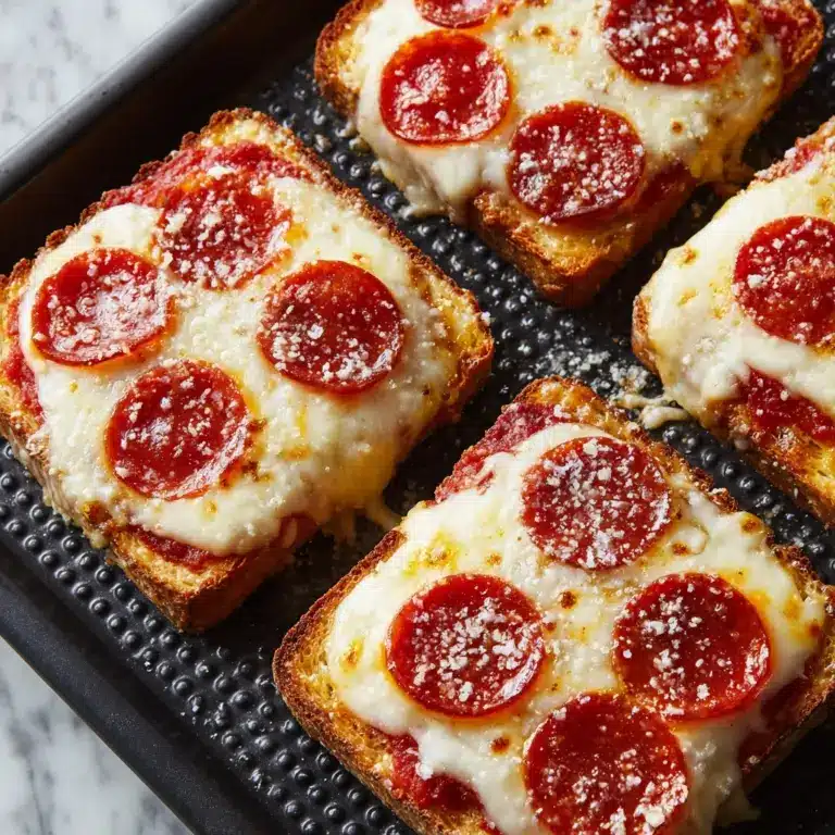 Air Fryer Pizza Toast Recipe