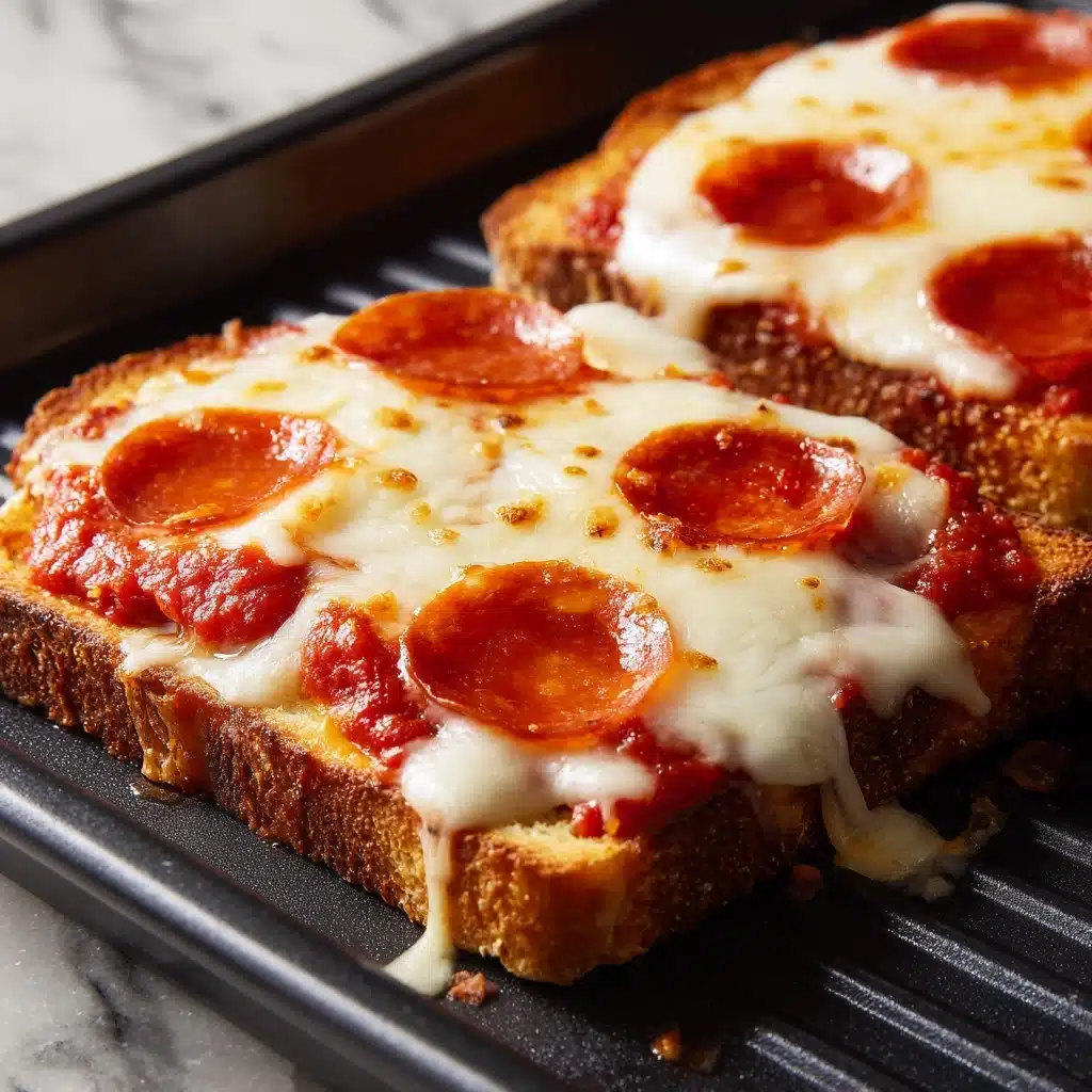 Air Fryer Pizza Toast Recipe - Recipe Image