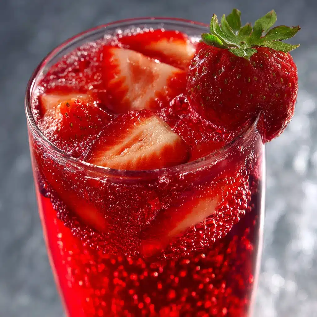 Strawberry Dirty Sprite: A Ingredients Recipe - Recipe Image