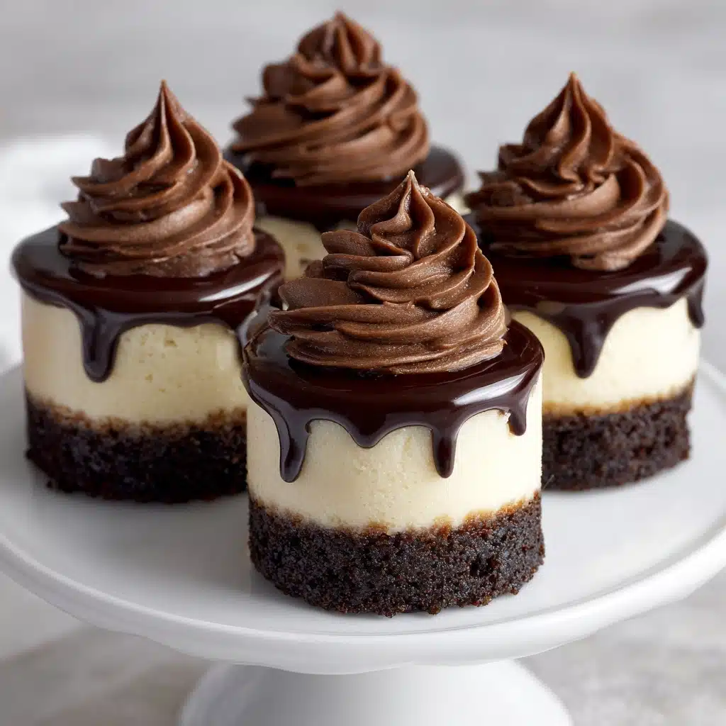 Mini Chocolate Cheesecake Bites Recipe - Recipe Image