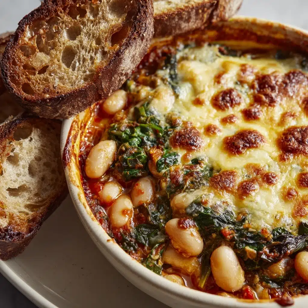 Cheesy White Bean Tomato Bake recipe - Recipe Image