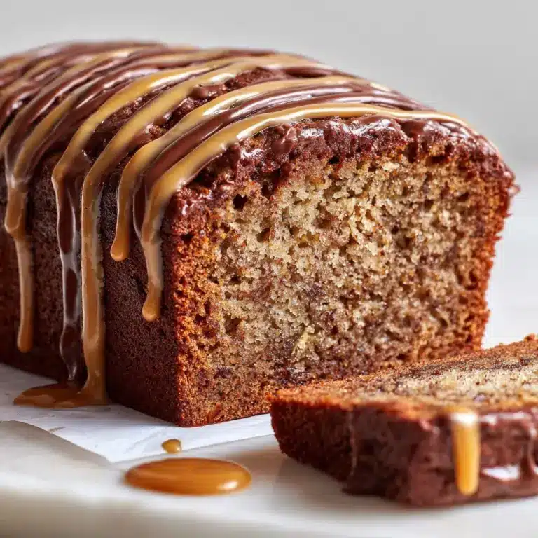 Chocolate Peanut Butter Banana Bread Recipe