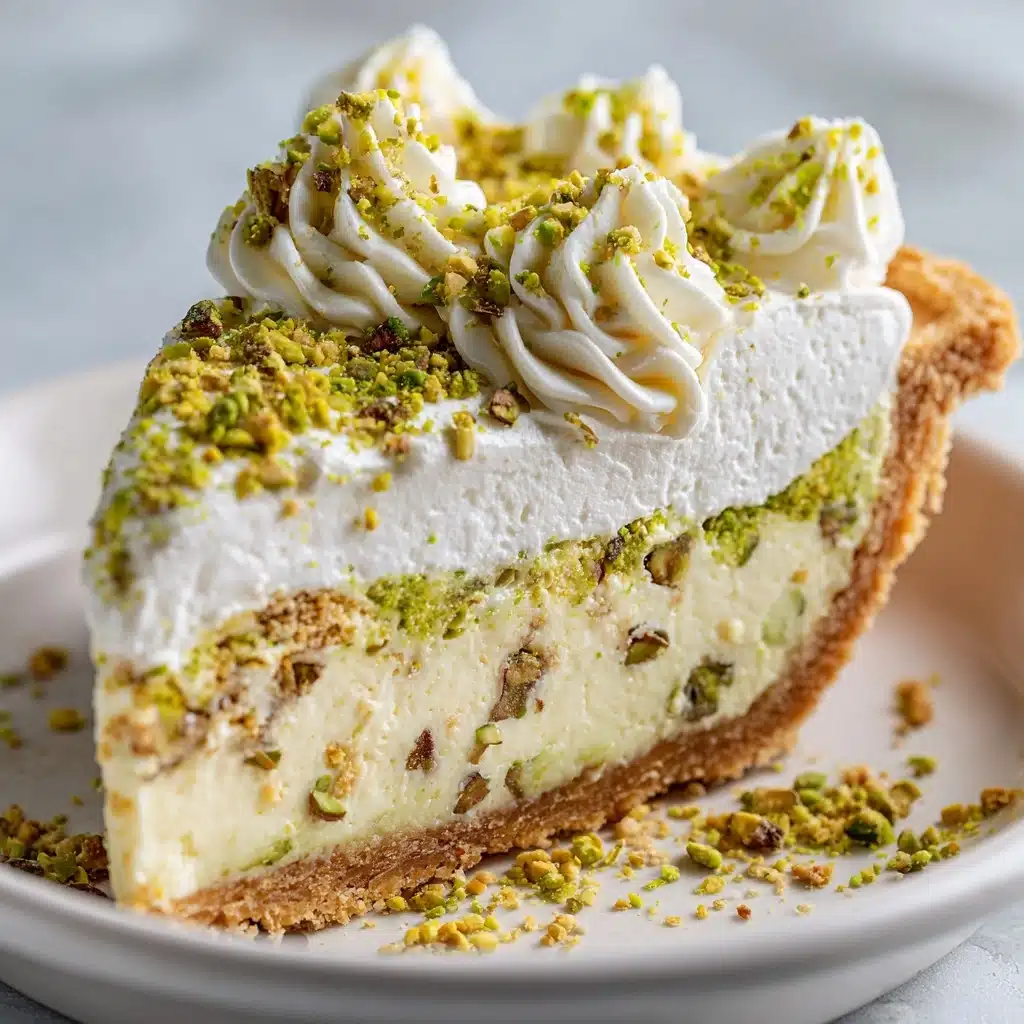 Pistachio Custard Pie Recipe - Recipe Image