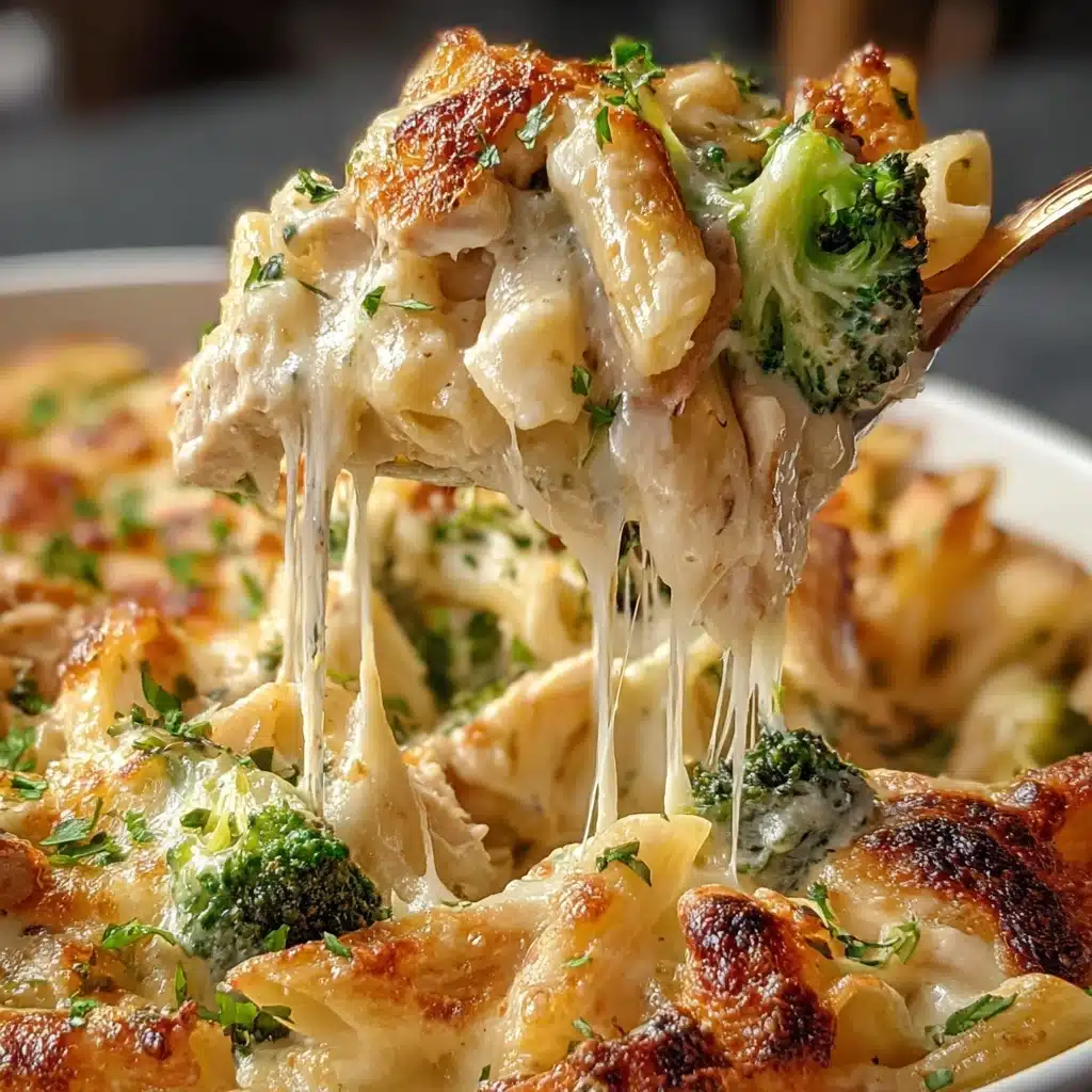 Chicken and Broccoli Alfredo Bake Recipe - Recipe Image