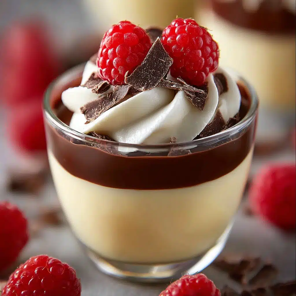 Vanilla Mousse with Chocolate RecipeIngredients Recipe
