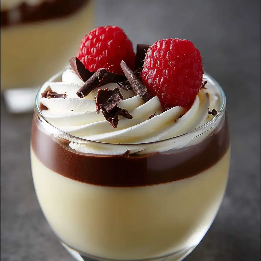 Vanilla Mousse with Chocolate RecipeIngredients Recipe - Recipe Image