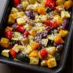 Roasted Vegetables with Parmesan CheeseIngredients Recipe