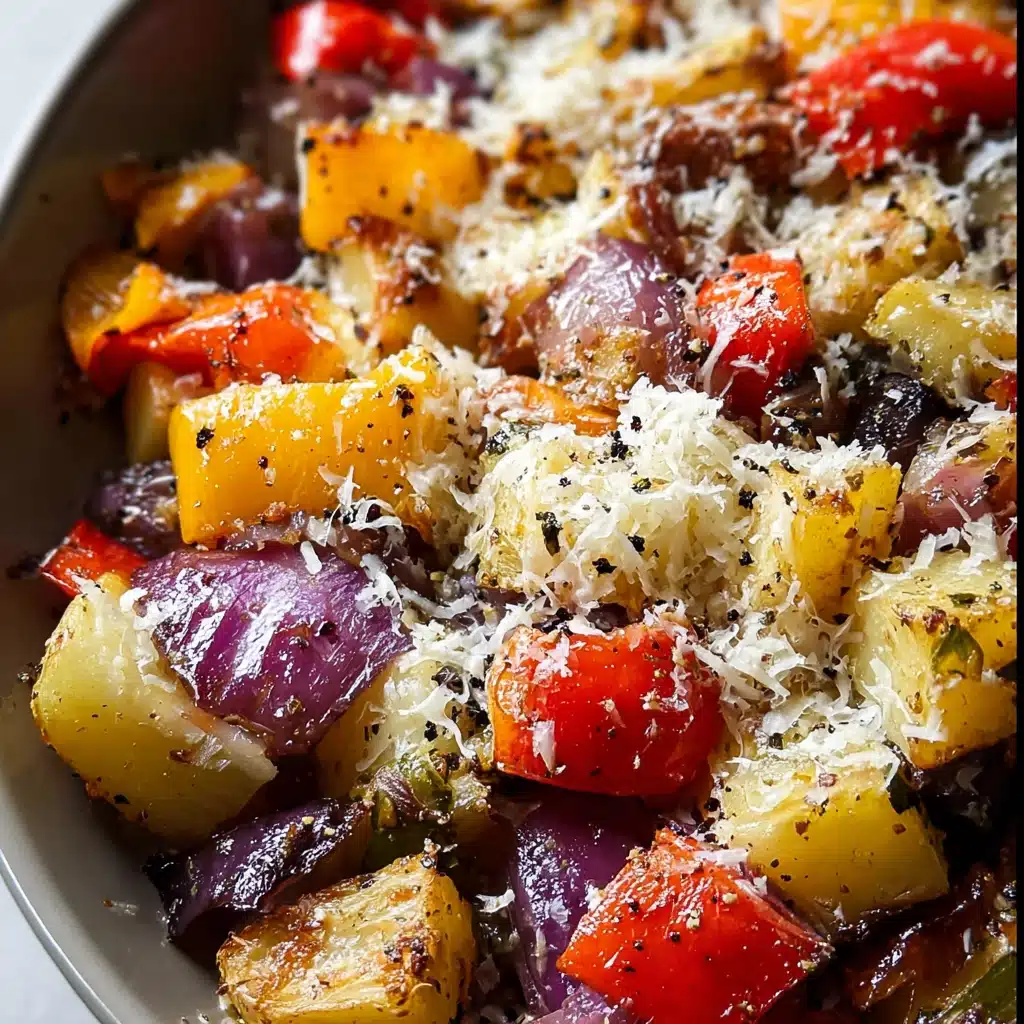 Roasted Vegetables with Parmesan CheeseIngredients Recipe - Recipe Image
