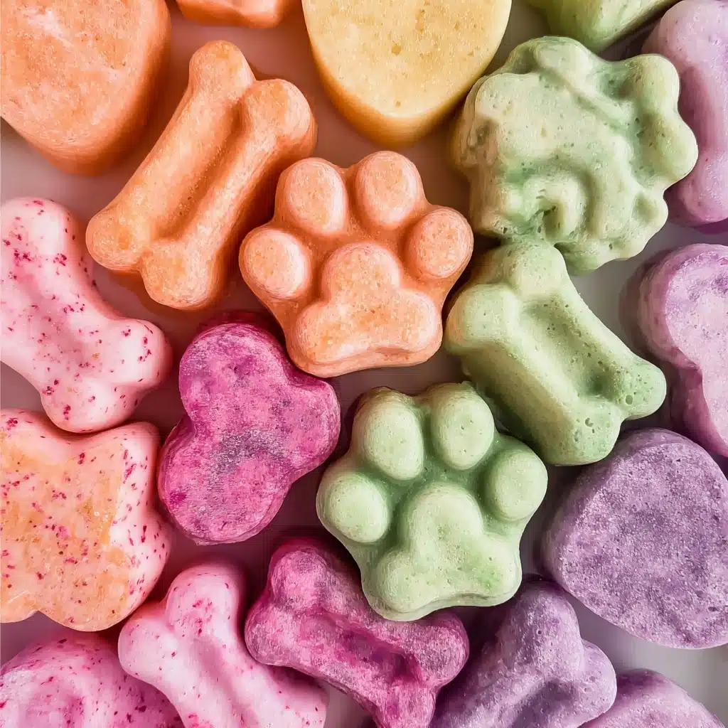 Easy Frozen Dog Treats (5 Flavors!)Ingredients Recipe - Recipe Image