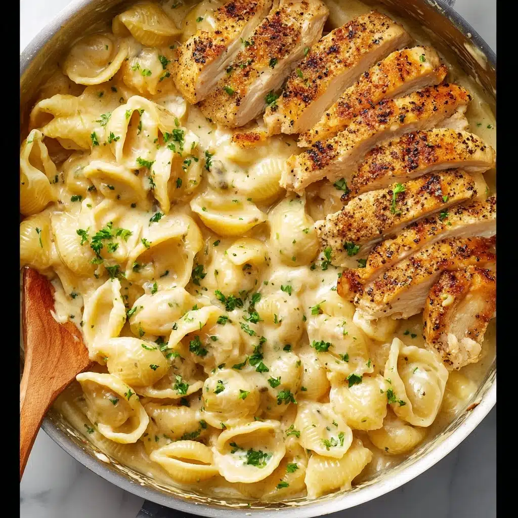 Creamy Chicken Pasta Recipe - Recipe Image