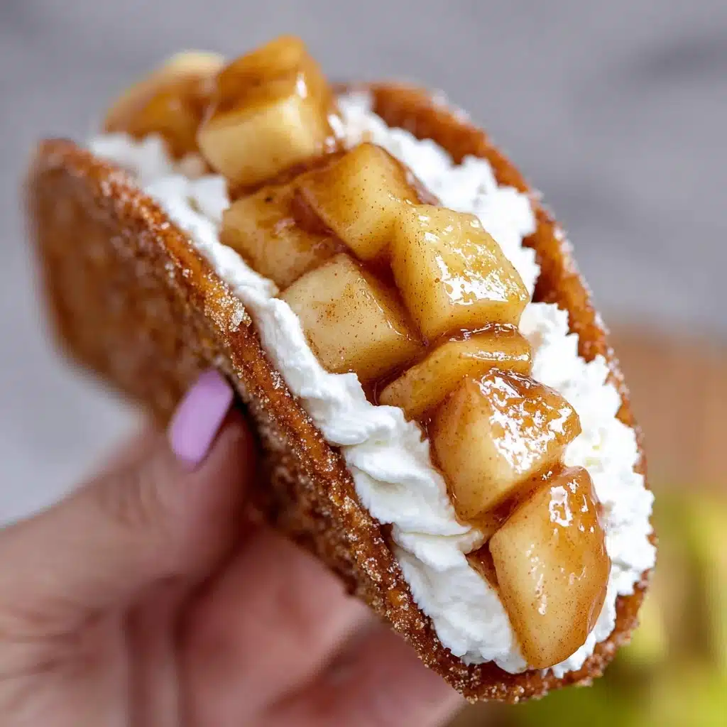 Apple Cheesecake Tacos Recipe - Recipe Image
