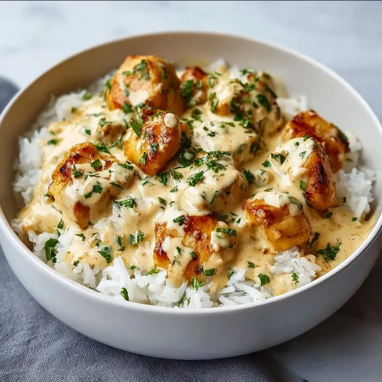 Creamy Smothered Chicken and Rice Recipe